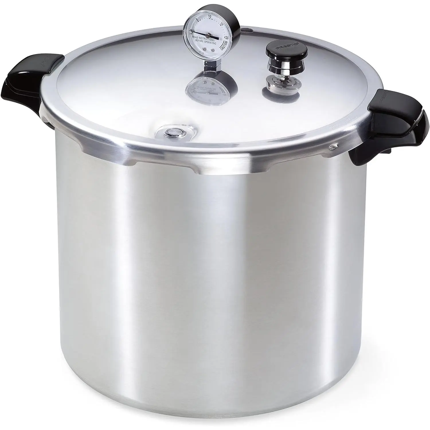 01781 Pressure Canner and Cooker, 23 qt, Silver