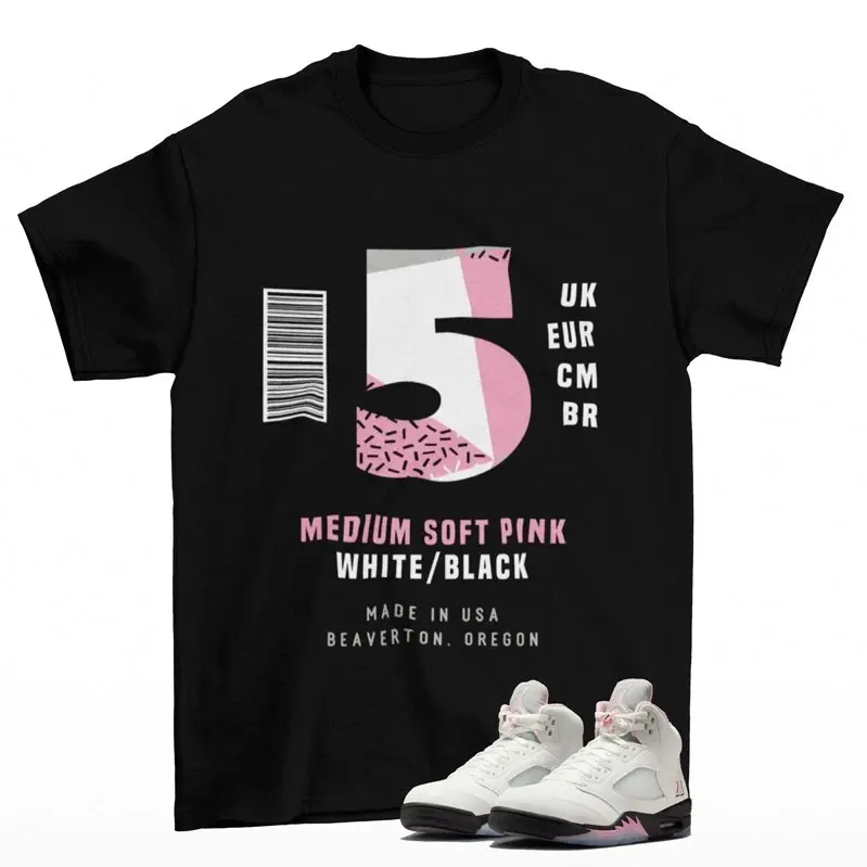 Sneaker Label Shirt to Match AJ5 Medium Soft Pink