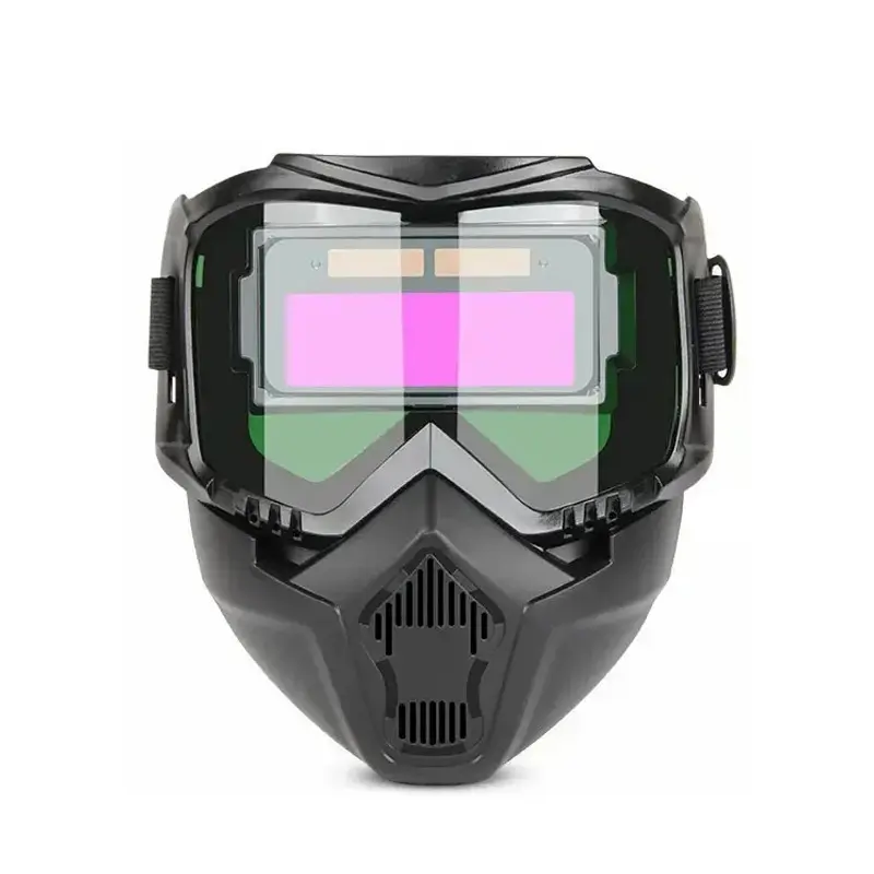 Auto Darkening Welding Helmet, LCD Clear Welding Shield, Adjustable Sensitivity with Grinding Mode, Protective Welding Mask for TIG MIG ARC Work, Durable Safety Gear, Tool Gift summerwins