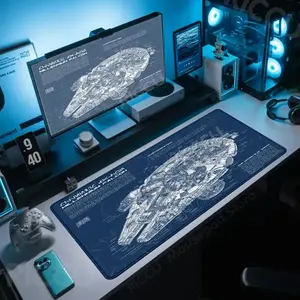 [Sale off up to 65%][Free Ship] Gamer 400x900mm Mouse Pad PC accessories Printed Gaming Accessories Mouse pads S-Star W-Wars Rubber Extended XXL Desk Mat Office