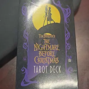 78 Cards The Nightmare Before Christmas Tarot Deck Divination Cards Perfect for Holiday Spirit Divination Game Cards For Party Gathering Games Tarot Card Decks
