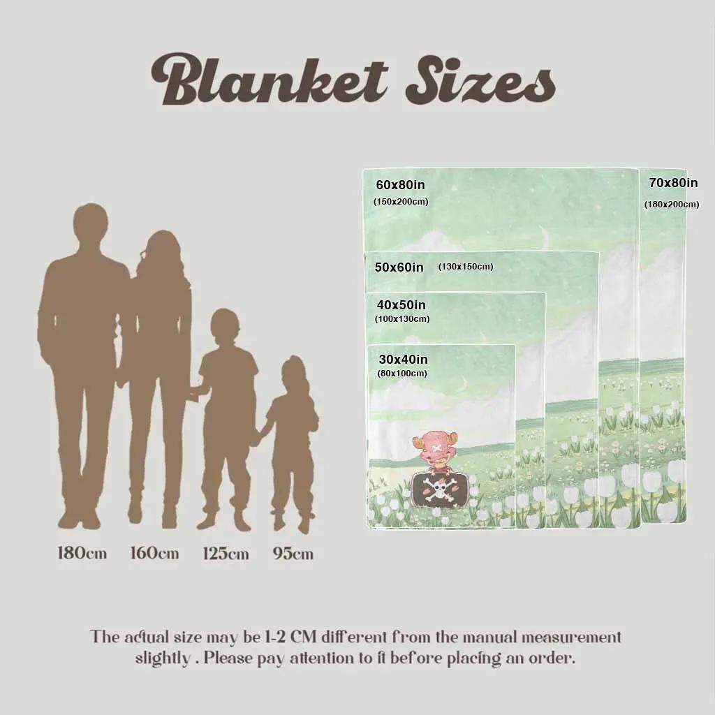 Flannel Blanket - Cute Reindeer Explorer & Cartoon Skull Pirate Prints - Soft, cozy, lightweight, warm decorative throw for sofa, bedroom - animal character, cartoon, graphic character blankets, animal character blankets
