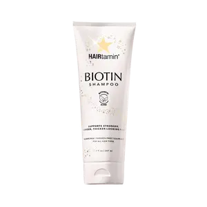 HAIRtamin Biotin & Botanicals Shampoo – Clean, Nourishing, Sulfate-Free Formula for Stronger, Healthier, Fuller Hair