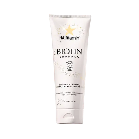 HAIRtamin Biotin & Botanicals Shampoo – Clean, Nourishing, Sulfate-Free Formula for Stronger, Healthier, Fuller Hair