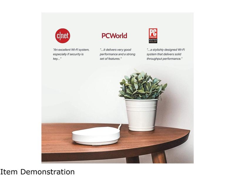 TP-Link Deco Mesh WiFi System(Deco M5) - Up to 5,500 sq. ft. Whole Home Coverage and 100+ Devices,WiFi Router/Extender Replacement, Anitivirus, 3-pack