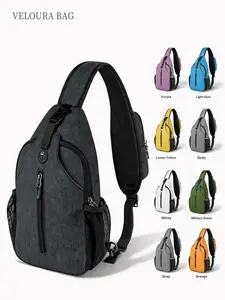 1pc Multi-Functional Sling Backpack for Men, Versatile Bag, Large Capacity Crossbody Chest Bag, Lightweight Waterproof Shoulder Bag with Multi-Pocket Storage, Fits Phone, Tablet, Perfect for Travel, Travel Essentials, Work, Outdoor, Sports, Holiday Gift