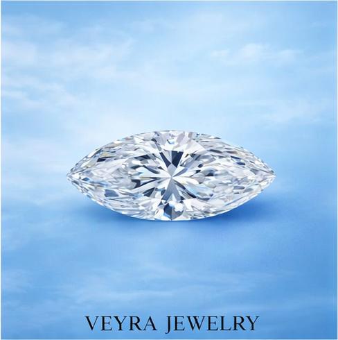 Marine-shaped natural diamond and sapphire gemstone, accompanied by a certificate