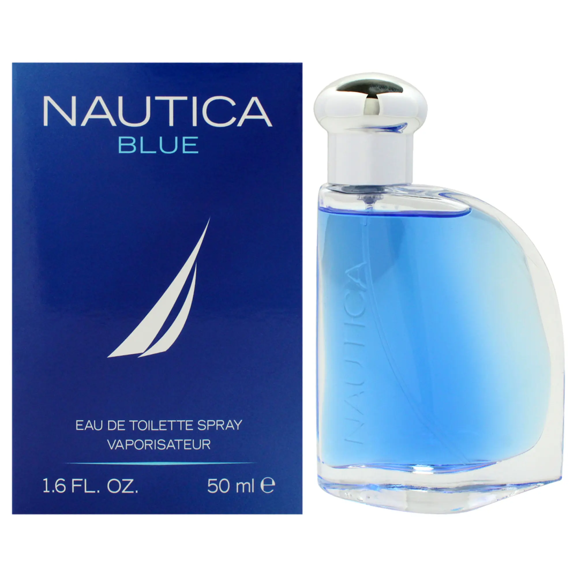 Nautica Blue Unisex Scented Spray Fragrance - 1.7 fl oz EDT Spray Bottle, Daily Use (TESTER), Scented Spray Unisex Fragrance