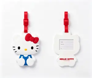 Sanrio Hello Kitty Luggage Tag - Charming Travel Accessory with Beloved Design for Easy Luggage Identification and Fun Travel Experience