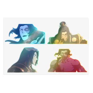 Zuko Sticker Sheets