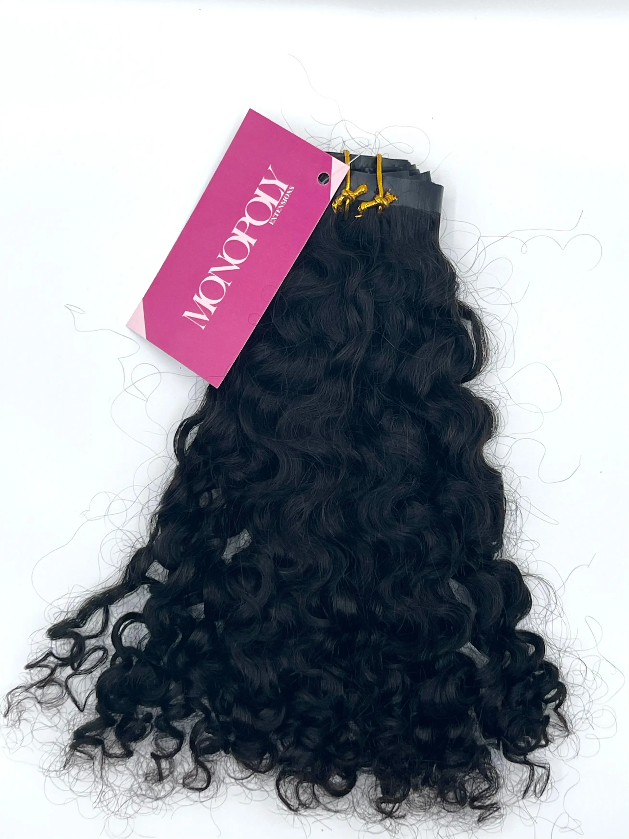 Burmese curly clip ins