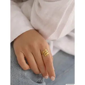 Personalized Family Name Ring - Triple Name Ring - 925K Sterling Silver for Women