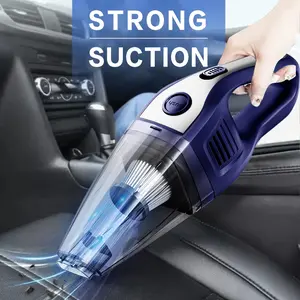Handheld Vacuum Cleaner with Strong Suction Power, 2000mah Battery Capacity, Low Noise Design, Includes 5 Accessories for Home Use
