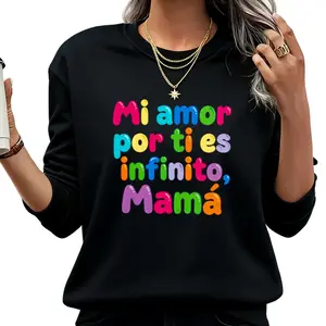 Cozy Mi Amor Por Ti Es Infinito Sweater – Relaxed Fit for Moms