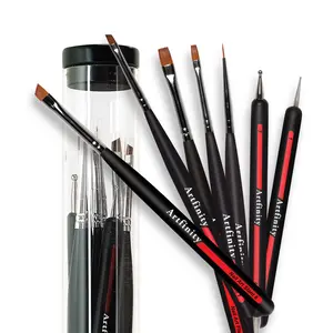 ArtFinity Nail Art Brush Kit (8 pieces)