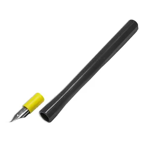 Sailor hocoro Feed-less Fountain Pen, Gray, Fude (brush) tip