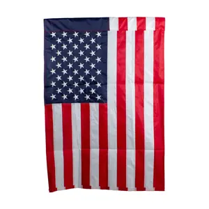 Northlight Embroidered American Outdoor House Flag 28" x 40"