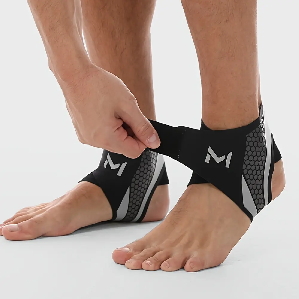 1 Piece Breathable Ankle Support Strap, Used for Ankle Support and Wrapping, Suitable for Sports, Fitness, Running, Climbing, Cycling, Tennis