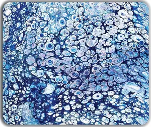 Blue Bubbles Mousepad