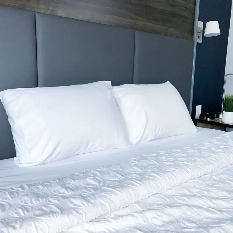 Bamboo Pillowcase Set (White)