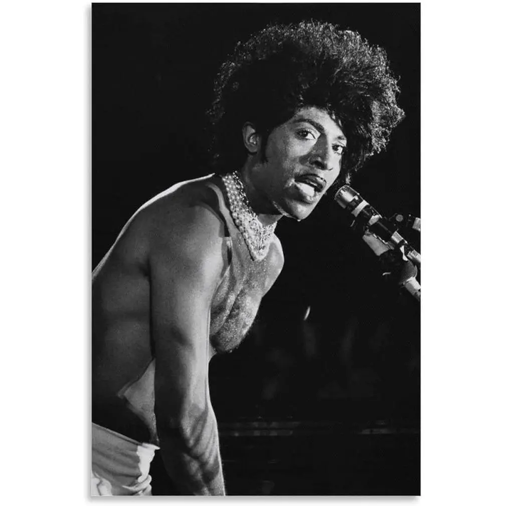 Singer Little Richard 50s Vintage Poster