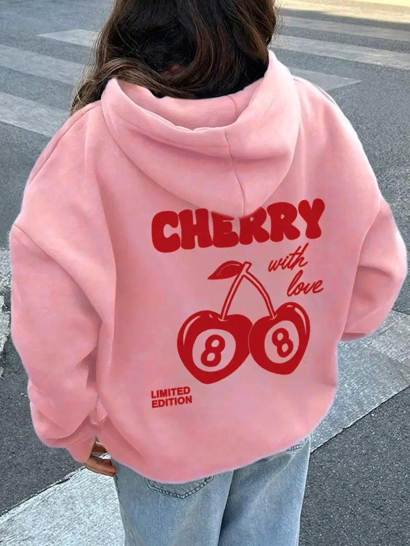 white fox cherry 8 ball hoodie - TikTok Shop