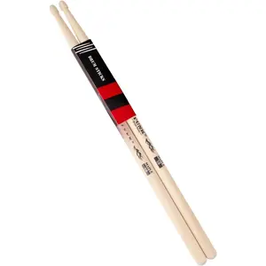 Drum Sticks -  Maple , Ideal for Drummers of All Levels,  for Drums, Percussion and Practice  5A,5B (MDS5B-one pair)