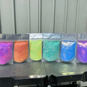 Magical Glitter Bundle - Set of 6 Bags of Glitter - 2 Ounces Each - Includes Merryweather, Pixie Dust, Fauna, Fawn Fairy, Flora, and Vidia Fairy- Not Edible