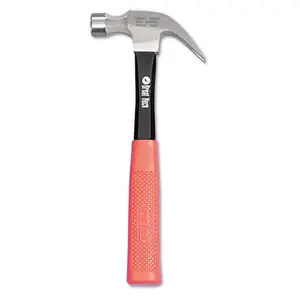 Great Neck Saw Mfg.  16oz Claw Hammer w/High-Visibility Orange Fiberglass Handle