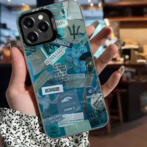 Phone Case - A Stylish Poseidon-Themed Sticker Print Case for Iphone 17, Featuring Large Holes for Shock Resistance And Slip Prevention, in Clear Black. Compatible with for iphone 17/16/15/14/13/12/11/Plus/Pro/Max/Air/Mini/16E. Lightweight And Durab