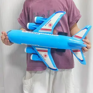 Boys Inertia Airplane Toy Model, Super Large Passenger Plane, Ideal Children Birthday Gift, Fun and Educational Kids Toy