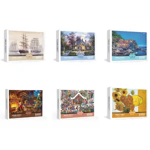 1000-piece Christmas themed puzzle for adults, Christmas countdown puzzle for adults, 2025 holiday Santa Claus puzzle, Christmas shop puzzle