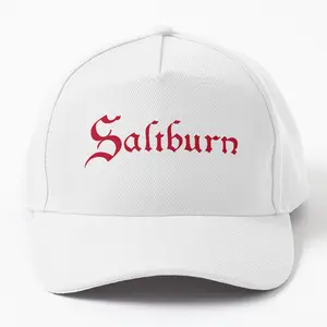 Saltburn Movie Title (2023) Twill Cap Hat - Perfect for Movie Fans, Enthusiasts of 2023 Films, and Supporters of Saltburn Movie Merchandise