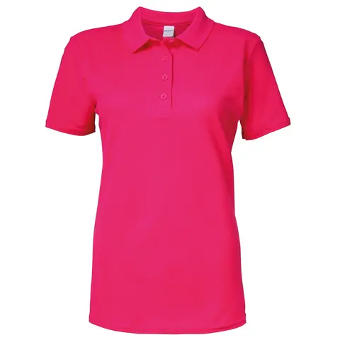 Gildan Softstyle Womens/Ladies Short Sleeve Double Pique Polo Shirt
