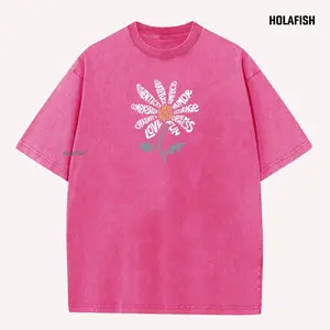 Unisex Graphic Tee Holafish Acid Washed Print Casual Design T Shirt Streetwear Style Crewneck Short Sleeve Soft Cotton Breathable Comfortable Fit Relaxed Fit Daily Wear Vintage Style Summer Outfit Jeans Jackets Trendy Fashion Top