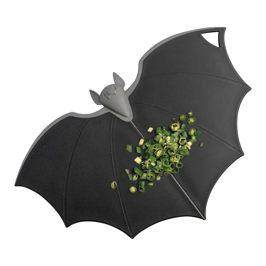 Compact Foldable Bat Cutting Board - BPA-Free, Dishwasher-Safe Kitchen Chopping Board Utensils Compact