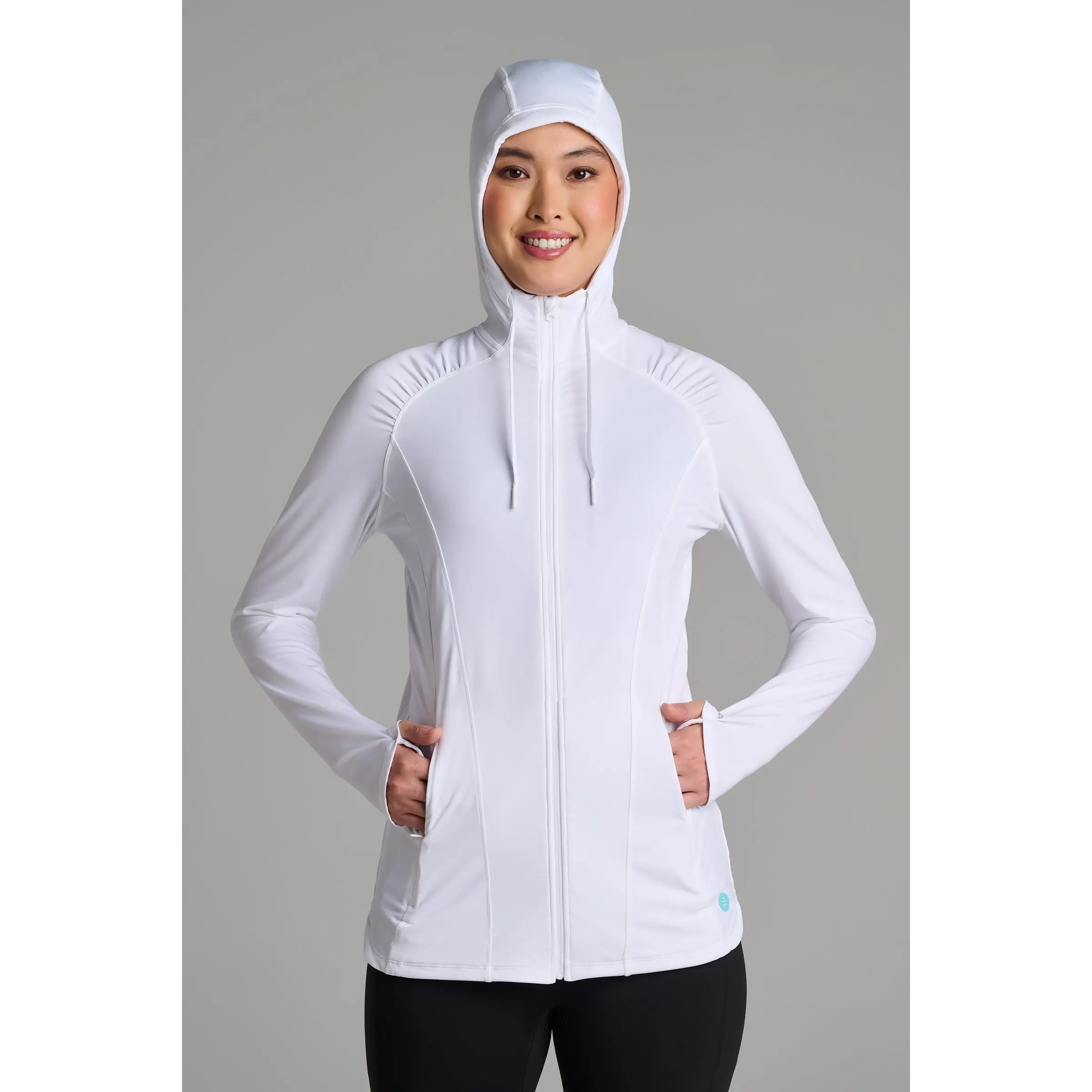 Astir | Women's Full-Zip Jacket | White