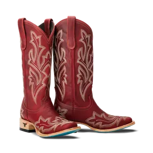 Saratoga Square Boot - Smoldering Ruby