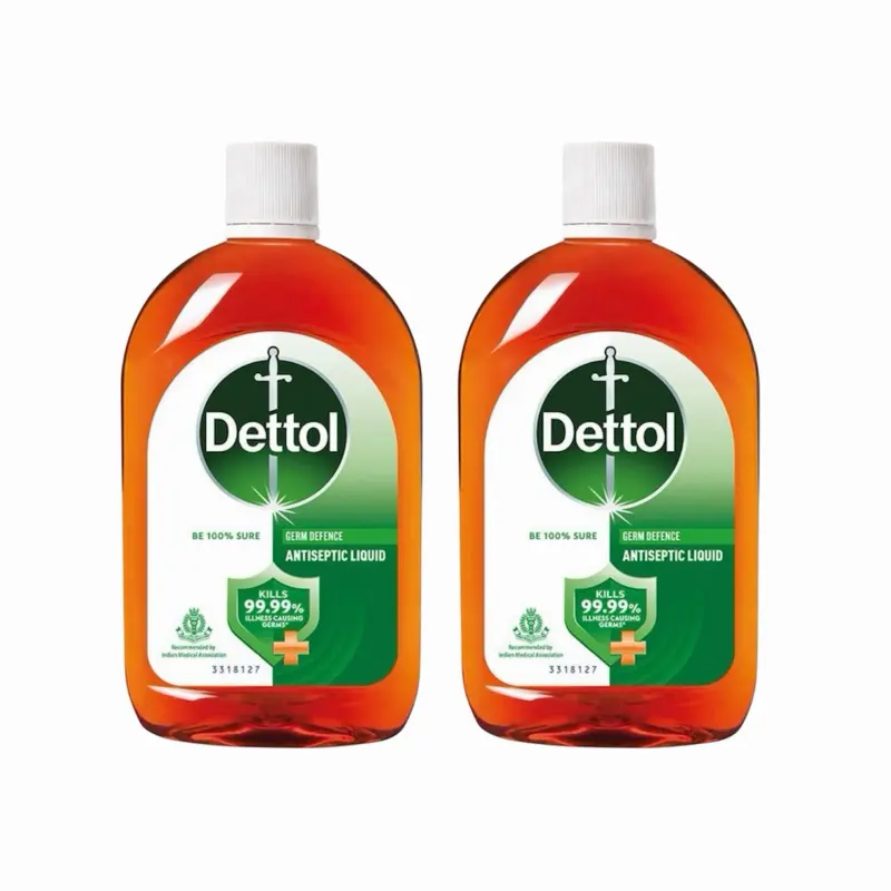 Dettol Original Liquid Pine Scent 550 ml - 99.99% Germs Protection Solution Pack of 2 for Home Cleaning & Daily Hygiene - Aroma