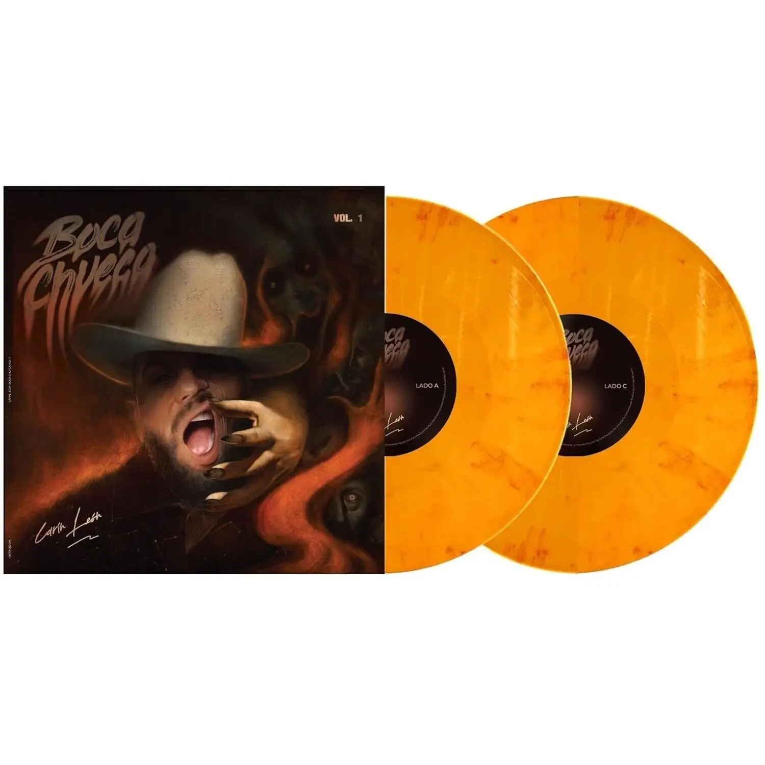 Carin Leon - Boca Chueca 1  [VINYL RECORD - LP] Colored Vinyl