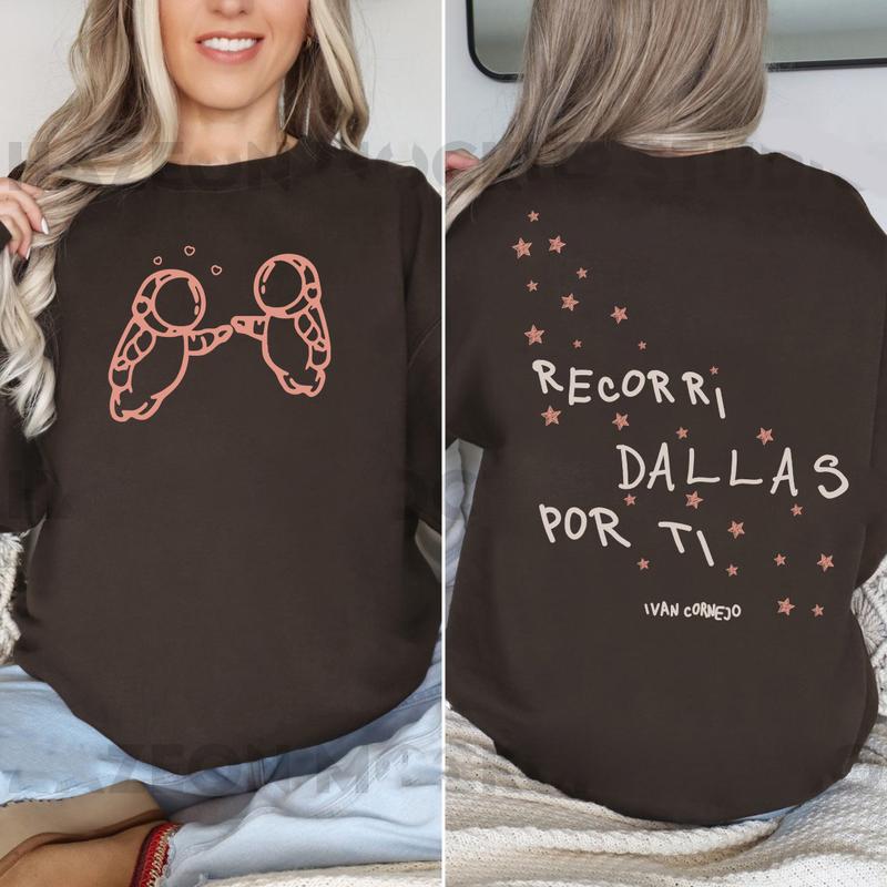 Recorri Dallas Por Ti Hoodie, Sweatshirt, T-Shirt, Ivan Cornejo Mirada Tour 2025 Shirt
