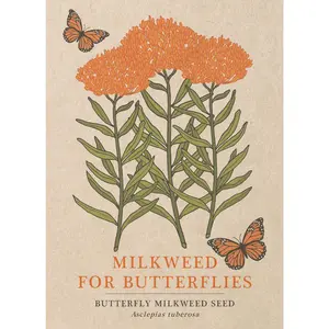Butterfly Milkweed for Butterflies Seed Packets