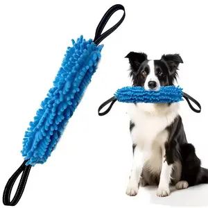 Sherlock Plush Toy for Puppy Training, Interactive Pull-Back Game, Safe Dental Care, Engaging Playtime for Puppies