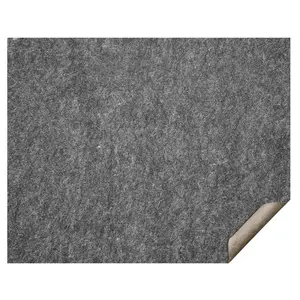 VEVOR - Slip-Resistant Rug Pad - Protective Cushioning Carpet Pad - 8'x 10' - 1/4Thick - Dual Surface - Polyester Felt+ Latex - Gray - 7-8 Area Carpet Padding Rug Cushion Safe for All Floors