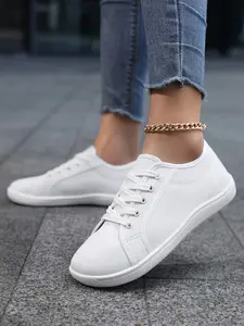 Cheap women's casual canvas shoes with lace up design, elegant and versatile, comfortable for daily wear, suitable for various occasions, Sneaker, Walking Shoes