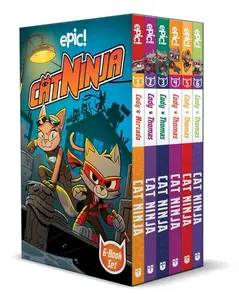 Cat Ninja Box Set Books 1-6 -- Matthew Cody - Paperback