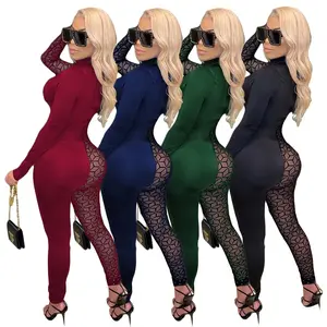 See through romper long sleeve for parties See through romper long sleeve for parties