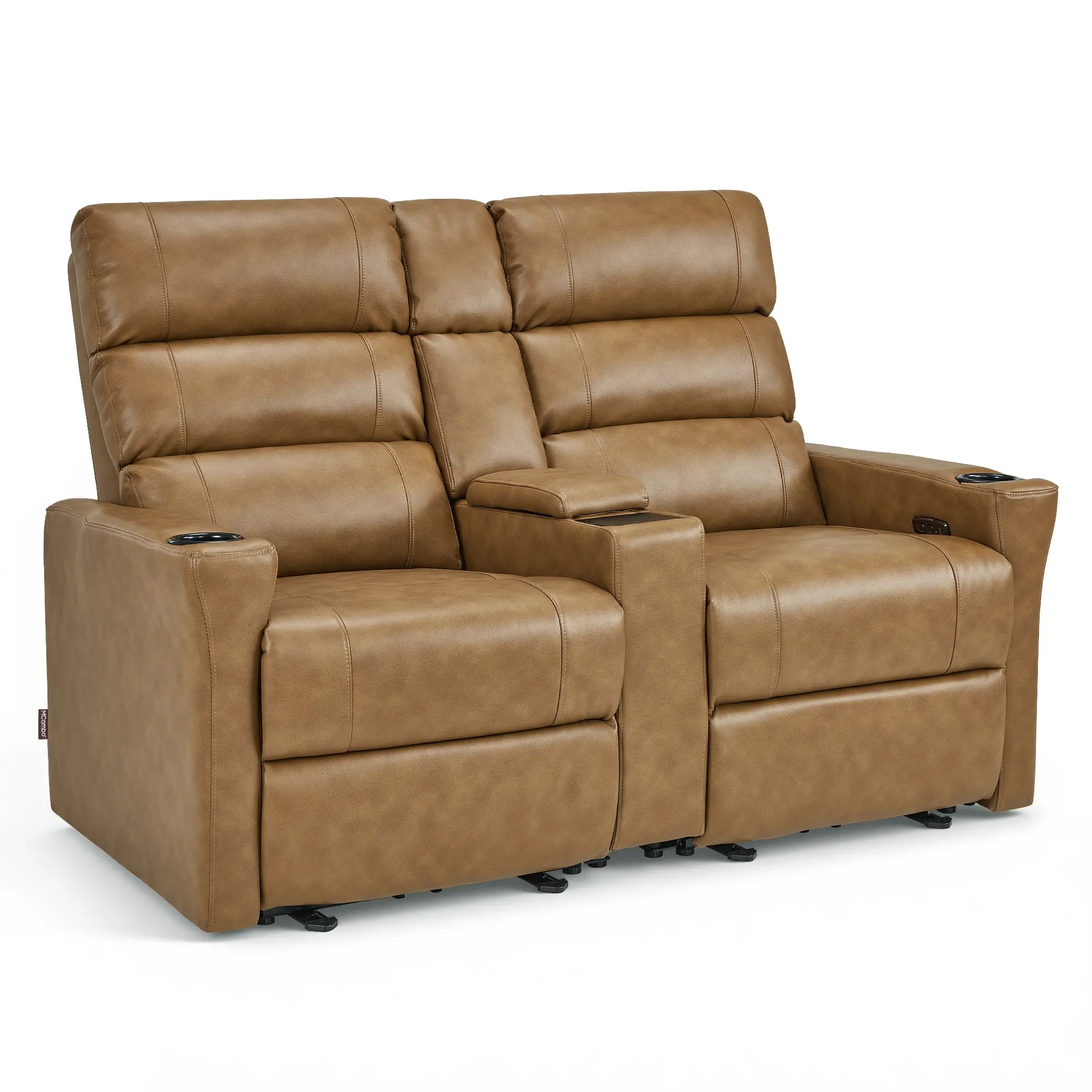 62.6" RV Power Wall Hugger Loveseat with Console, PR781