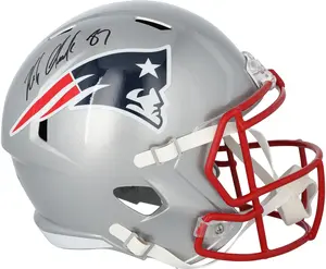 Rob Gronkowski New England Patriots Autographed Speed Replica Helmet - Fanatics Authentic Certified