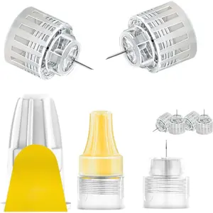 Plus Pen Tip 32G x 6mm, Universal Fit, 100/bx, Extra Thin-Wall Technology for Optimal Flow